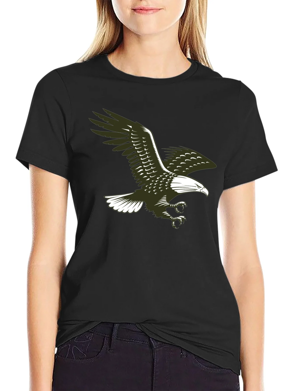 Eagle Graphic T-Shirt - Classic Black Tee product image 2