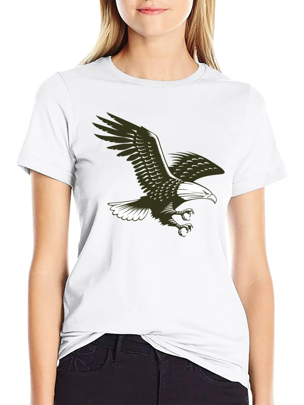 Eagle Graphic T-Shirt - Classic Black Tee product image 7