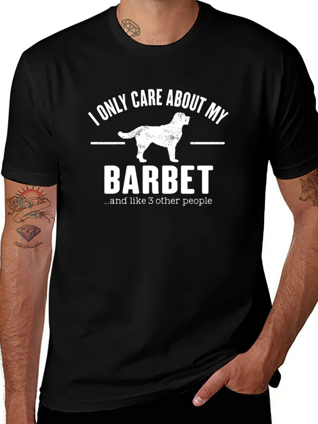 Barbet Dog Lover T-Shirt - Funny Pet Owner Tee product image 1