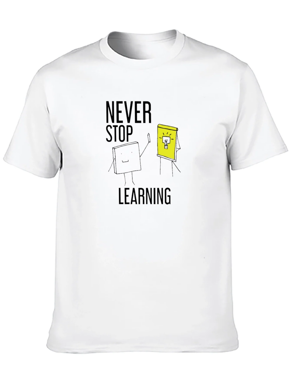 Never Stop Learning Graphic Tee - Black product image 8
