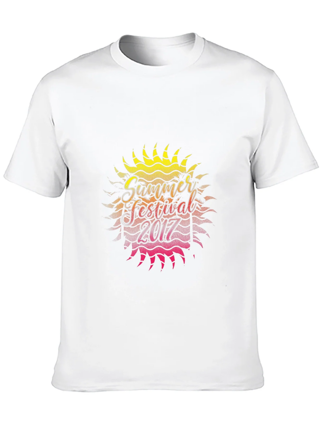 Summer Festival 2017 Graphic Black T-Shirt product image 6