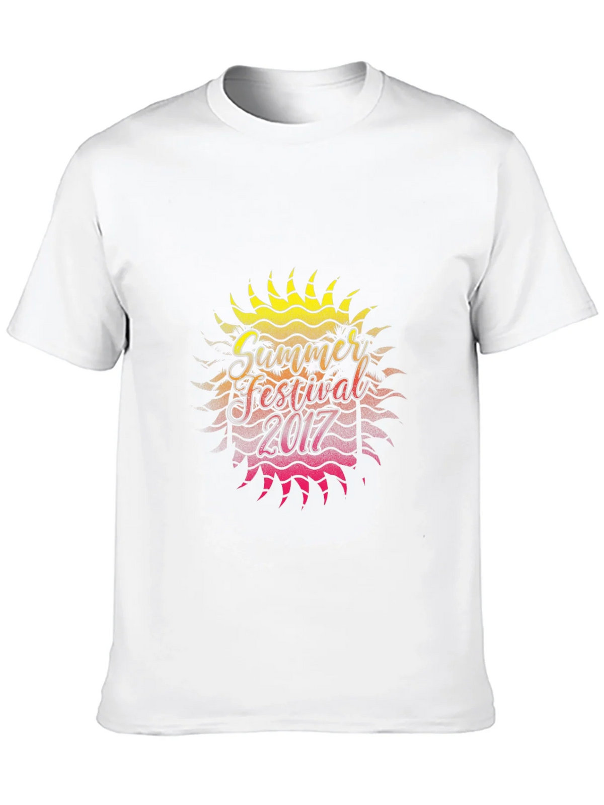 Summer Festival 2017 Graphic Black T-Shirt product image 6