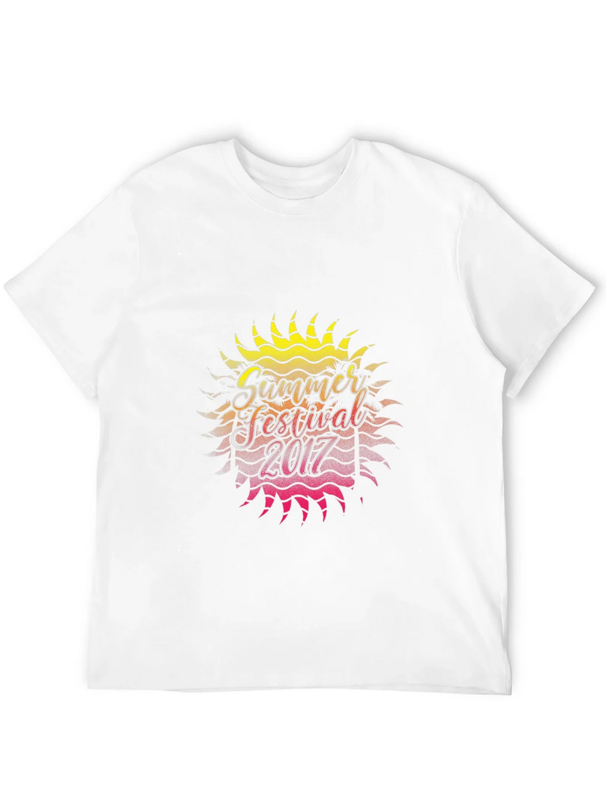 Summer Festival 2017 Graphic Black T-Shirt product image 8