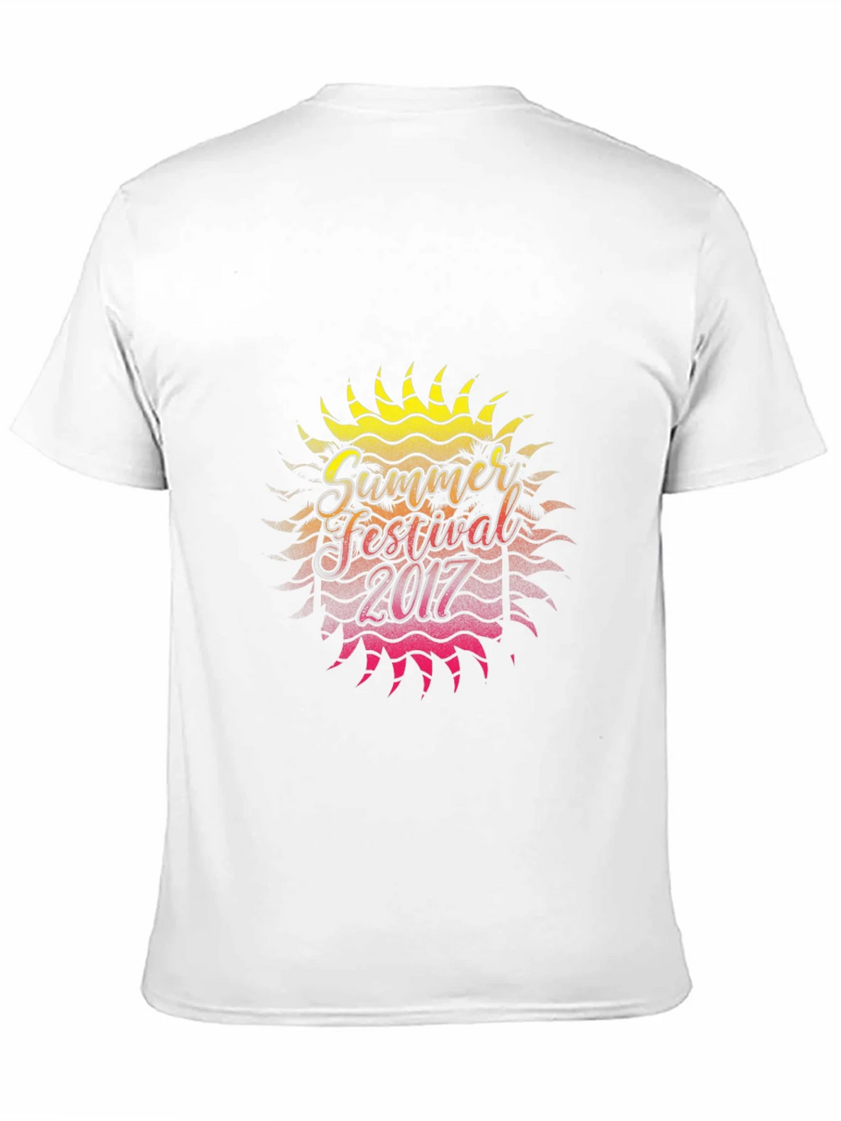 Summer Festival 2017 Graphic Black T-Shirt product image 7