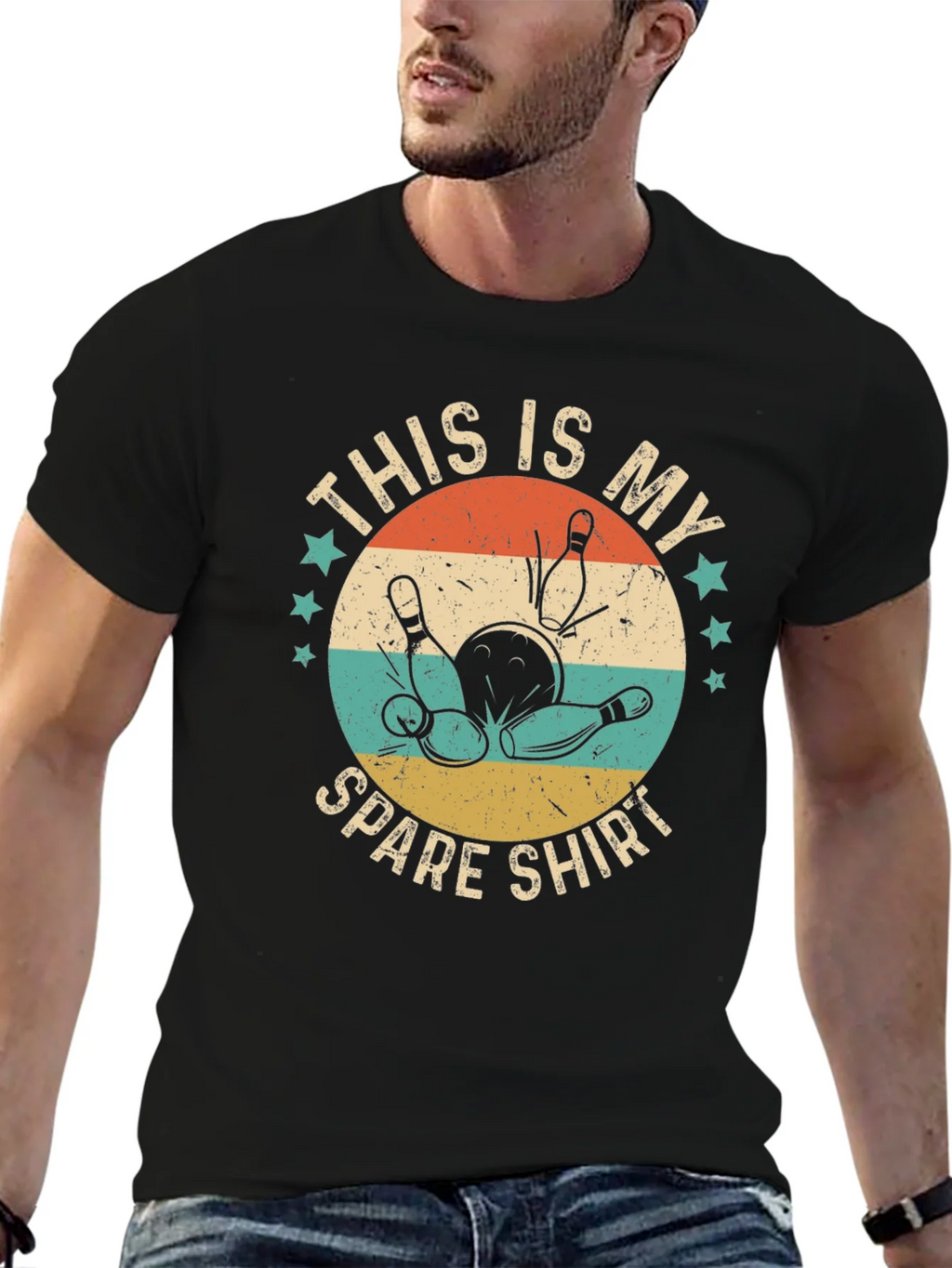 Funny Bowling Spare Shirt product image 5