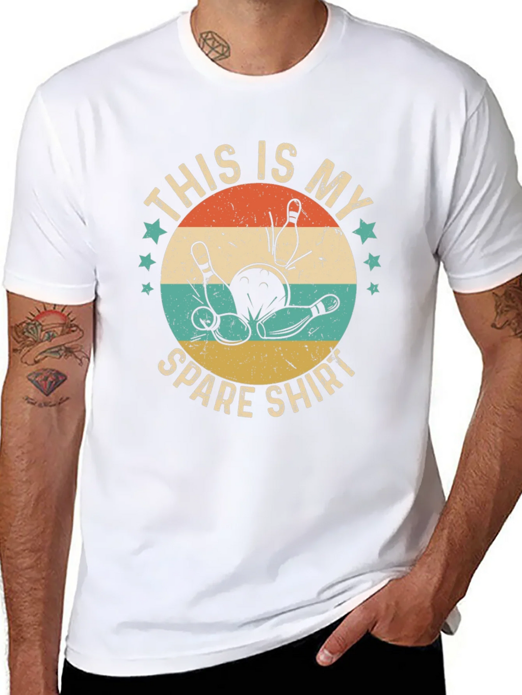 Funny Bowling Spare Shirt product image 6