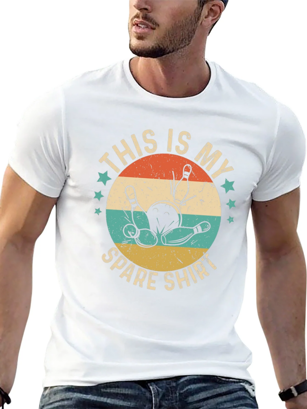 Funny Bowling Spare Shirt product image 10