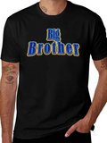 Big Brother Graphic T-Shirt - Black Cotton Tee product image 1
