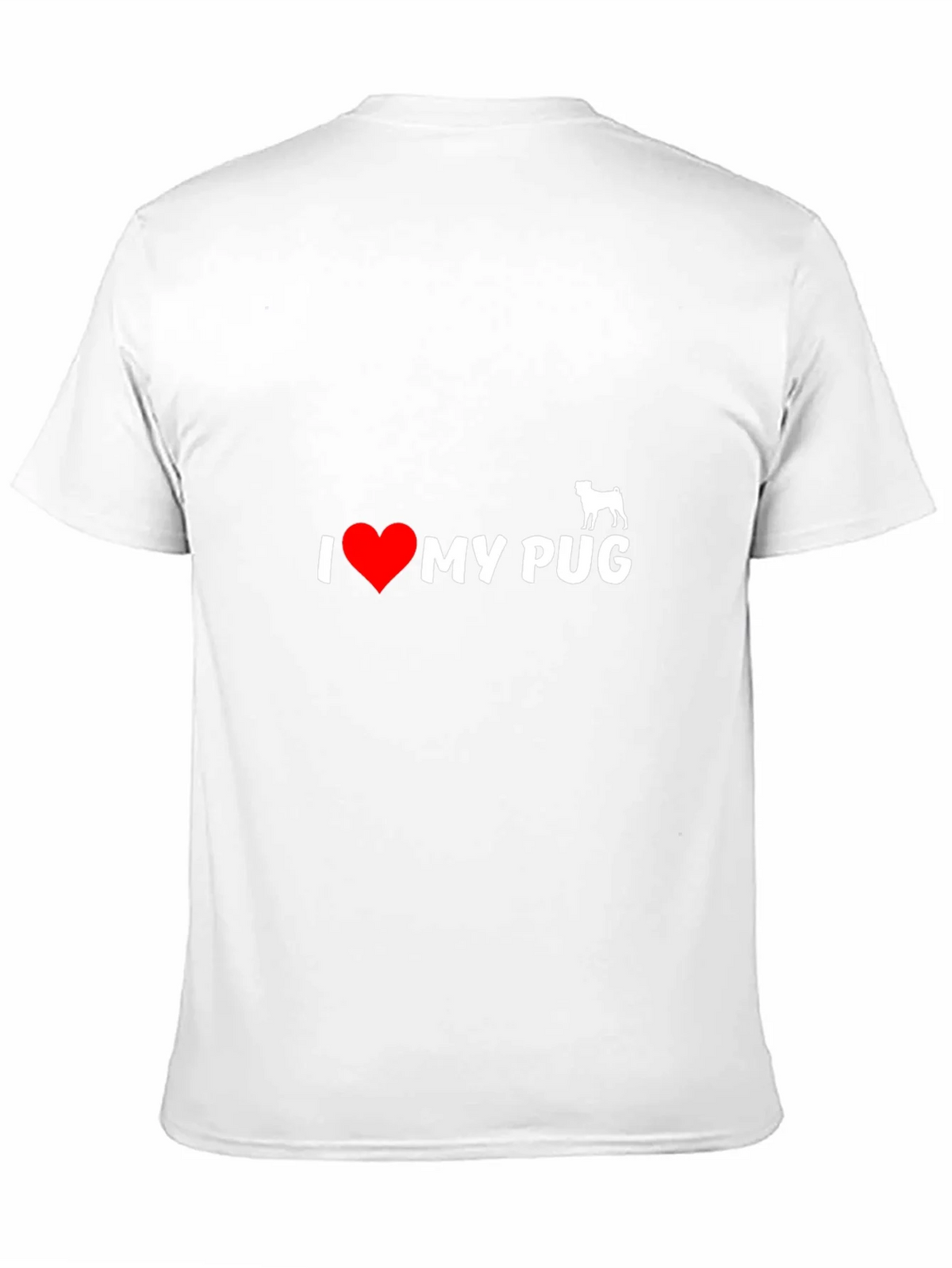 I Heart My Pug T-Shirt - Black product image 10