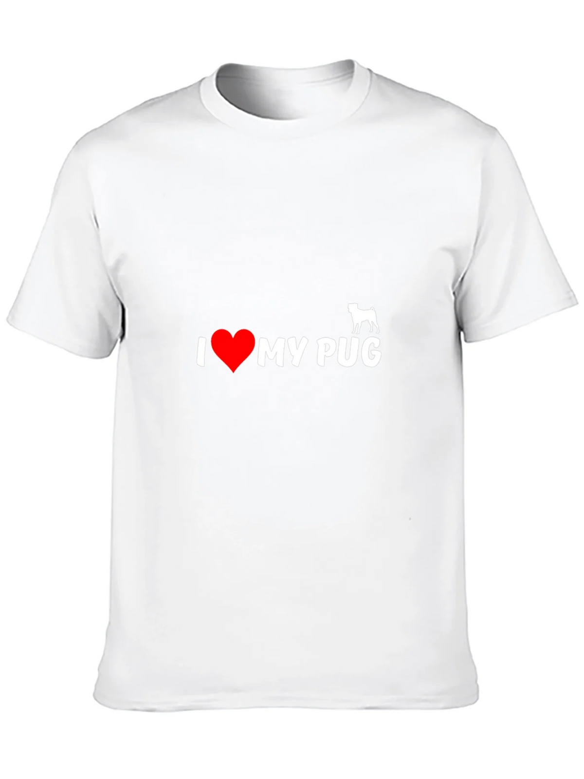 I Heart My Pug T-Shirt - Black product image 9