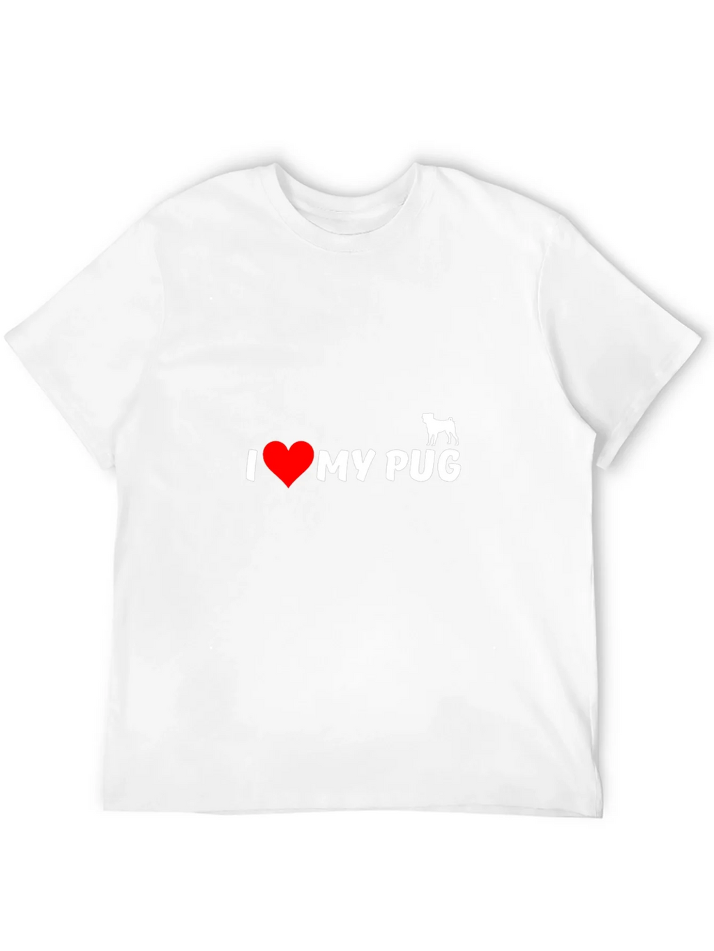 I Heart My Pug T-Shirt - Black product image 11