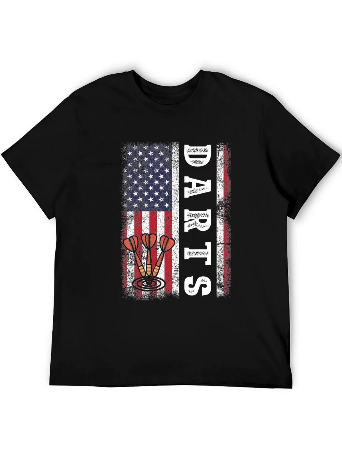 Darts American Flag Patriotic T-Shirt product image 5