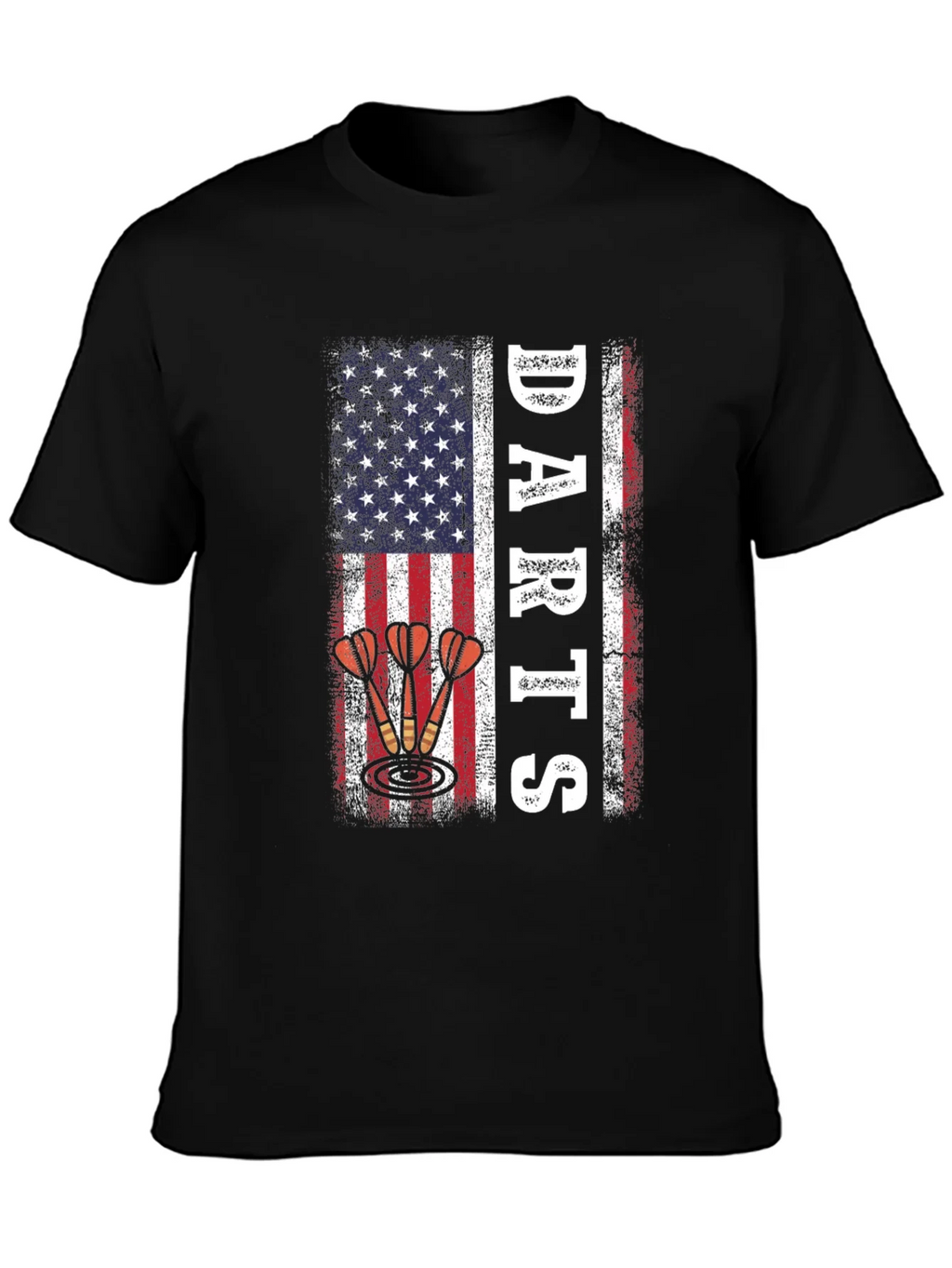 Darts American Flag Patriotic T-Shirt product image 3