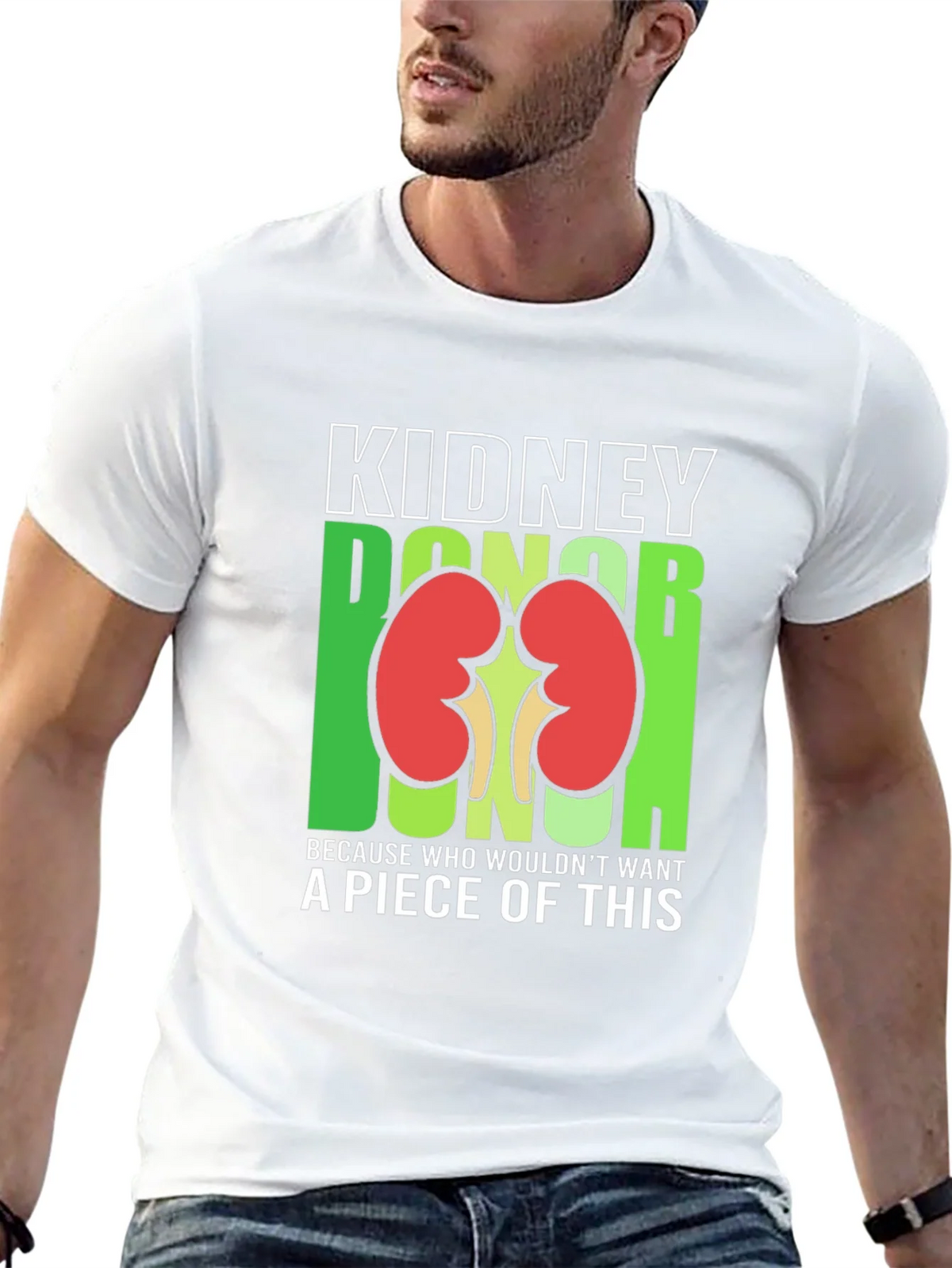 Kidney Donor Funny Graphic T-Shirt product image 11