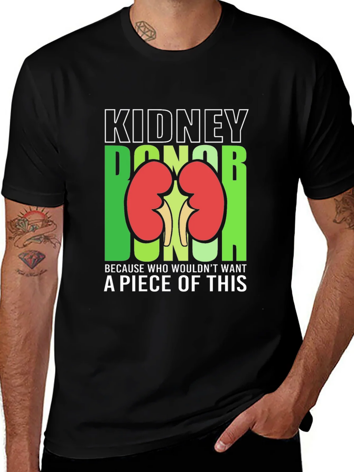 Kidney Donor Funny Graphic T-Shirt product image 1