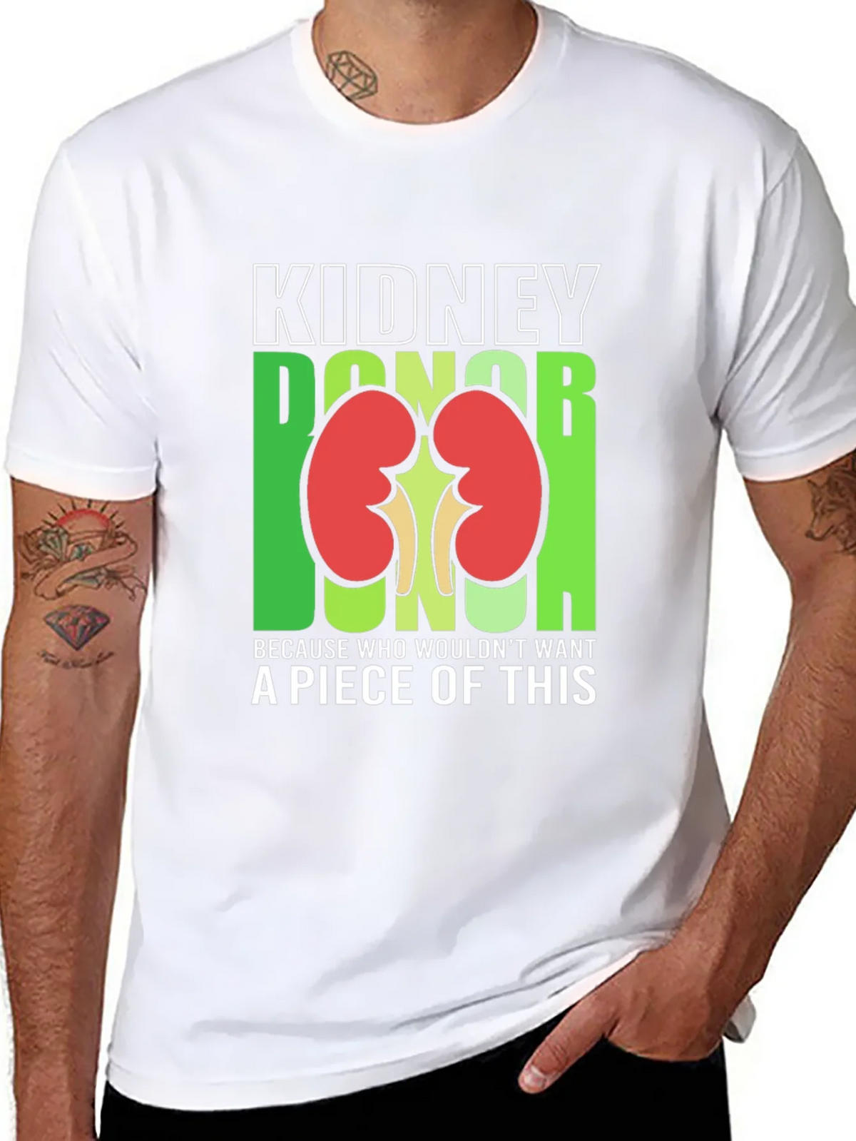 Kidney Donor Funny Graphic T-Shirt product image 6
