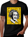 Einstein Graphic Print Mens T-Shirt product image 1