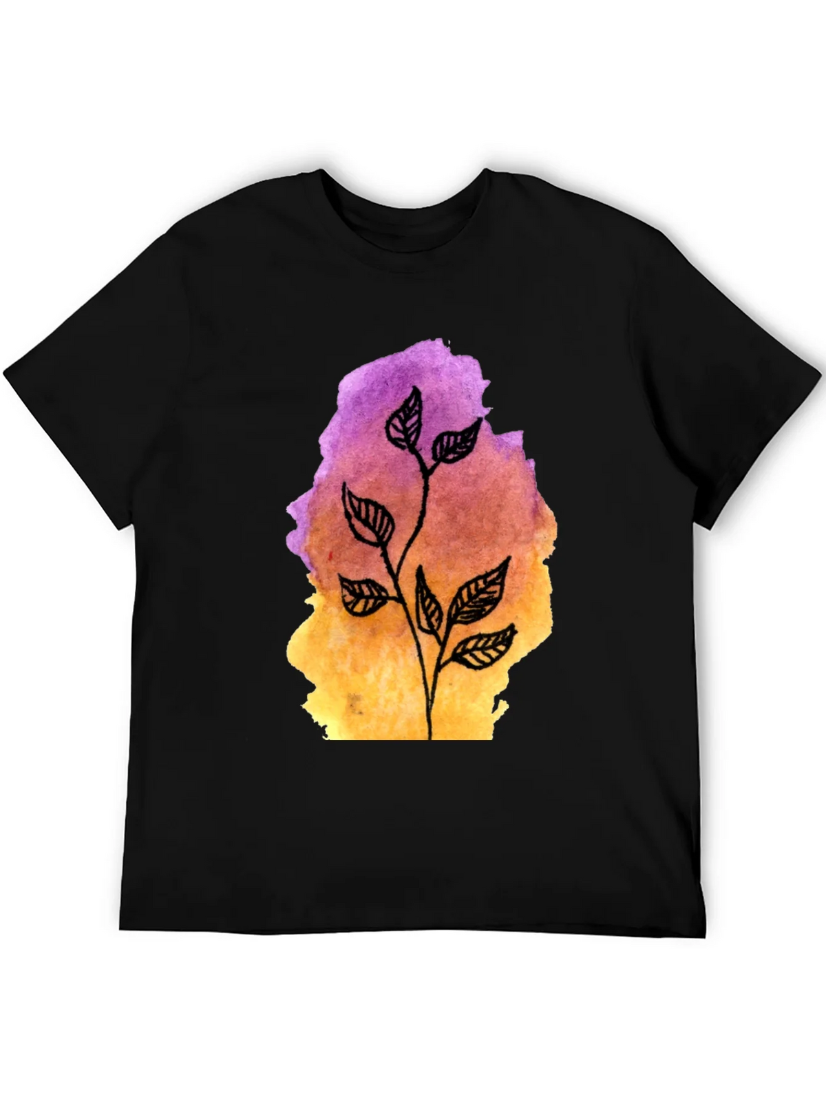Botanical Watercolor T-Shirt product image 5