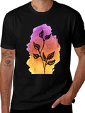 Botanical Watercolor T-Shirt product image 1
