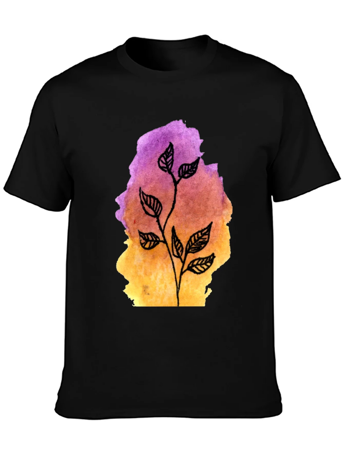 Botanical Watercolor T-Shirt product image 3