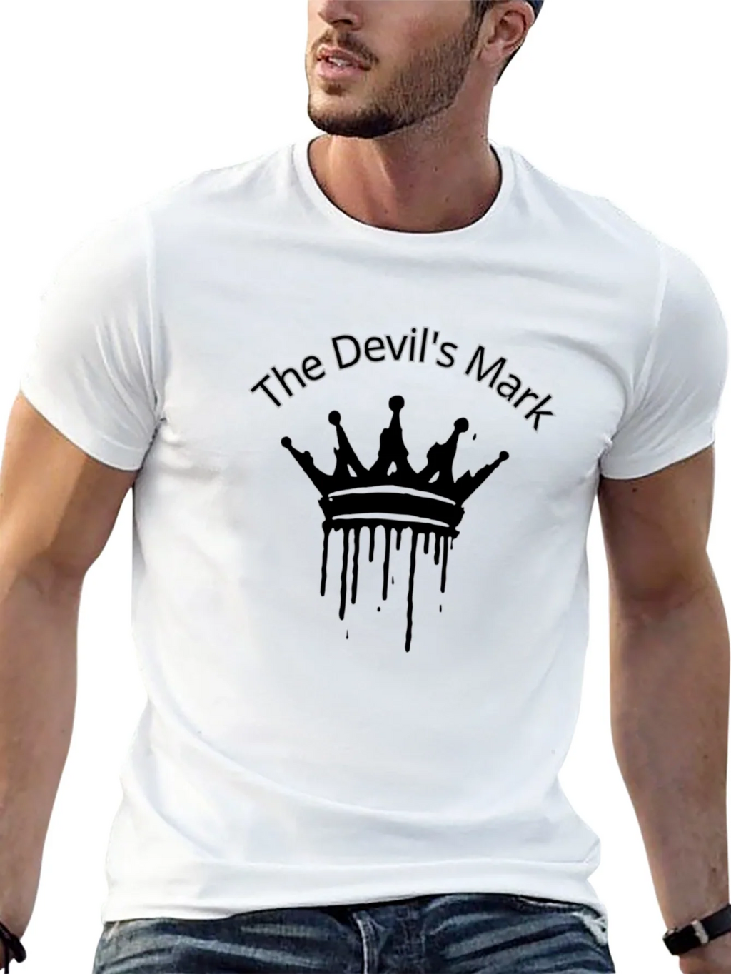 The Devils Mark Graphic T-Shirt - Black product image 9