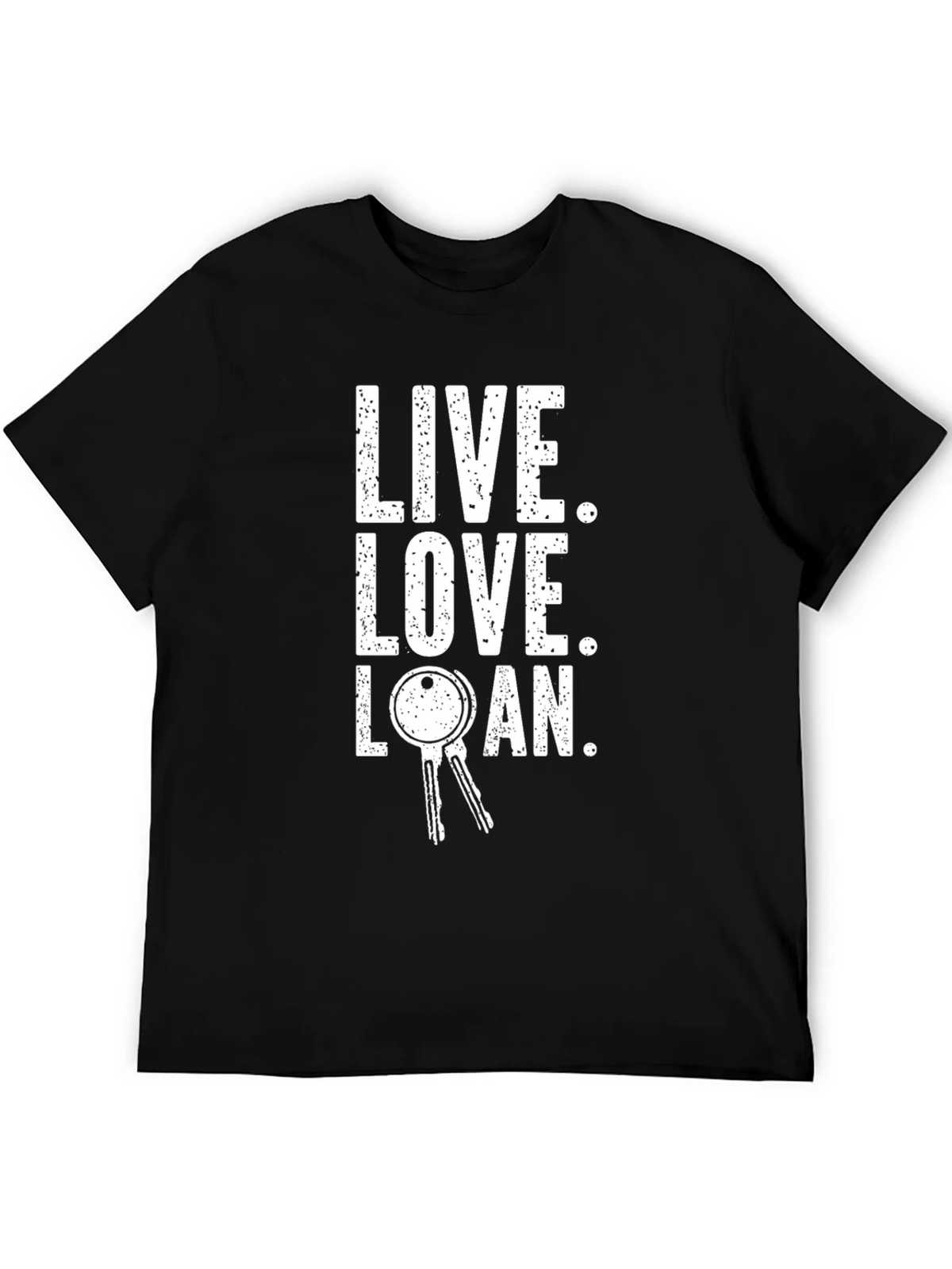 Live Love Loan T-Shirt - Keys to Happiness product image 4