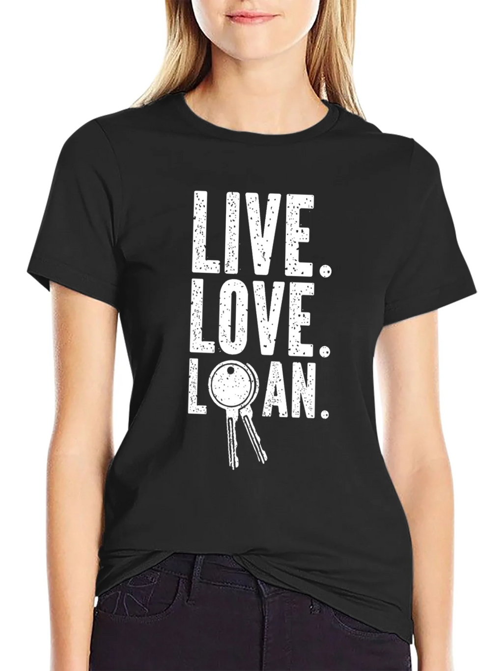 Live Love Loan T-Shirt - Keys to Happiness product image 2