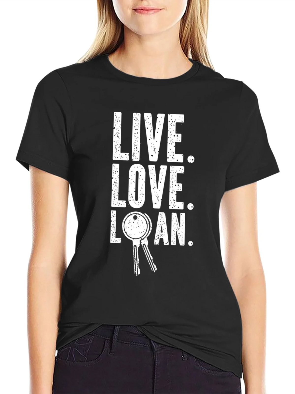 Live Love Loan T-Shirt - Keys to Happiness product image 2