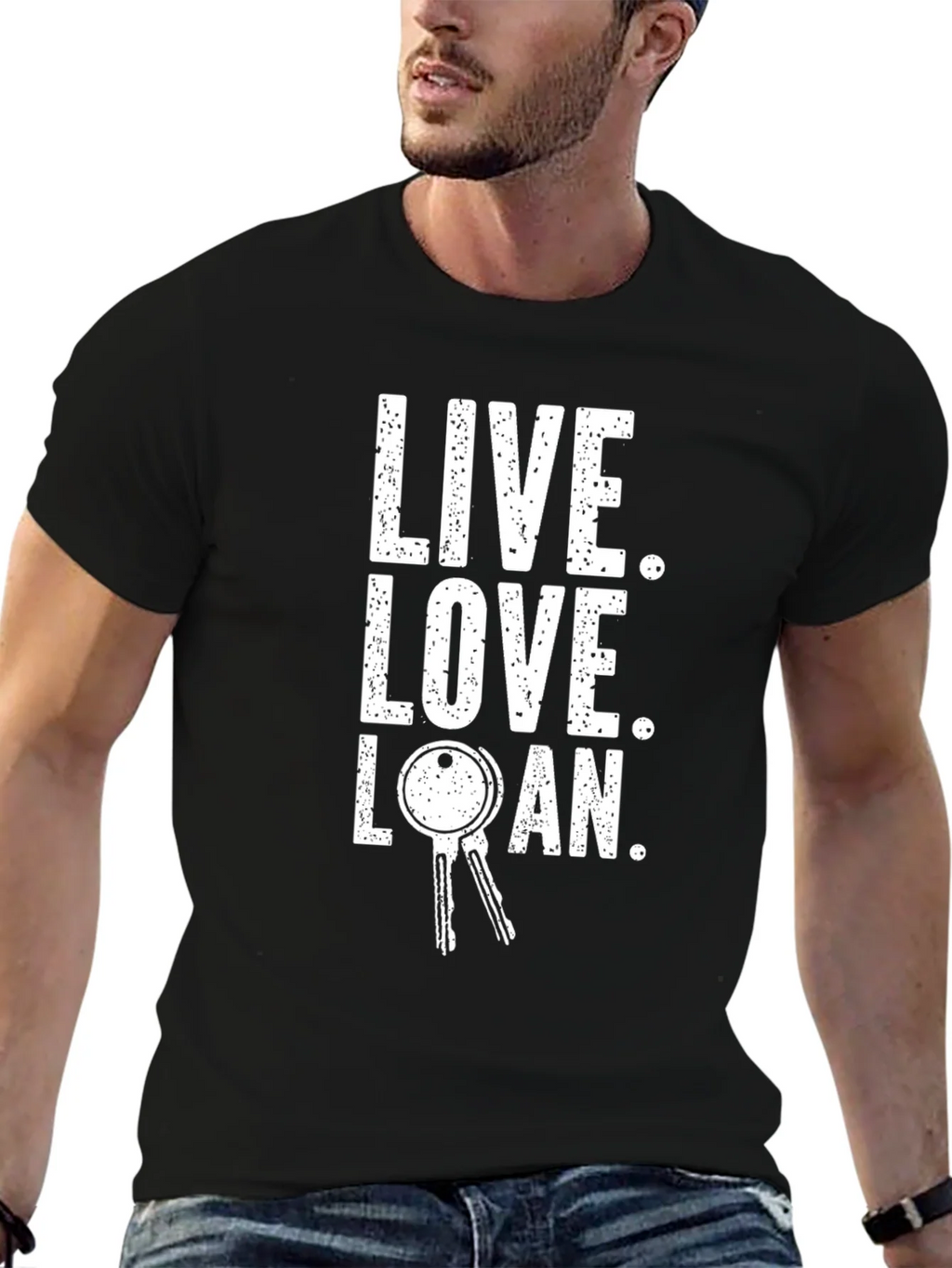 Live Love Loan T-Shirt - Keys to Happiness product image 5