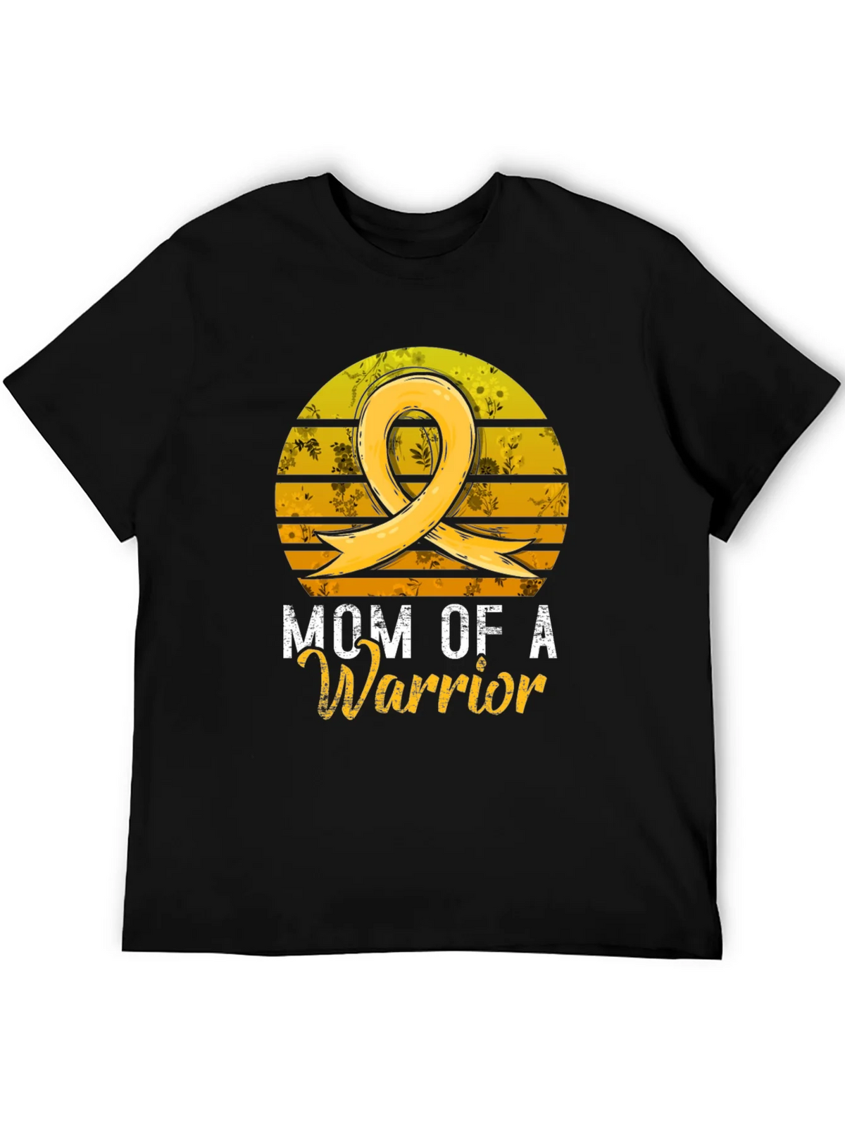Mom of a Warrior Awareness T-Shirt product image 3