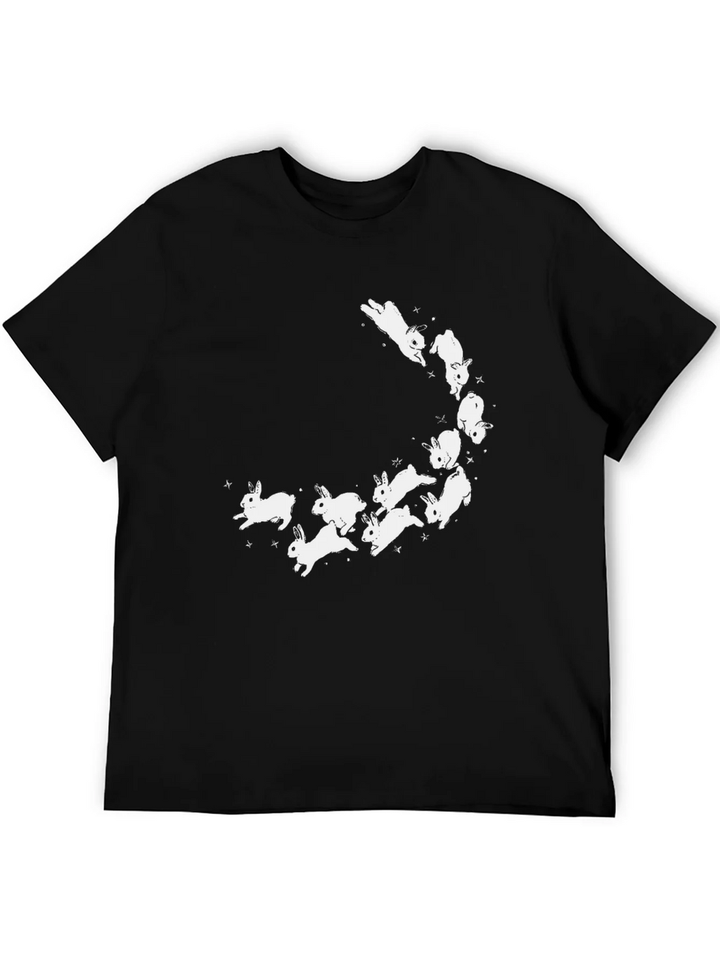 Black Bunny Graphic T-Shirt product image 5