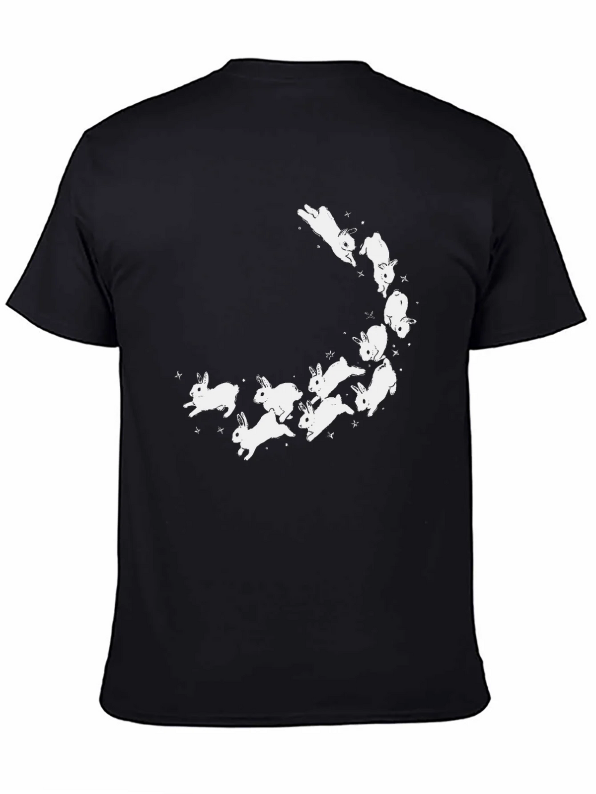 Black Bunny Graphic T-Shirt product image 4