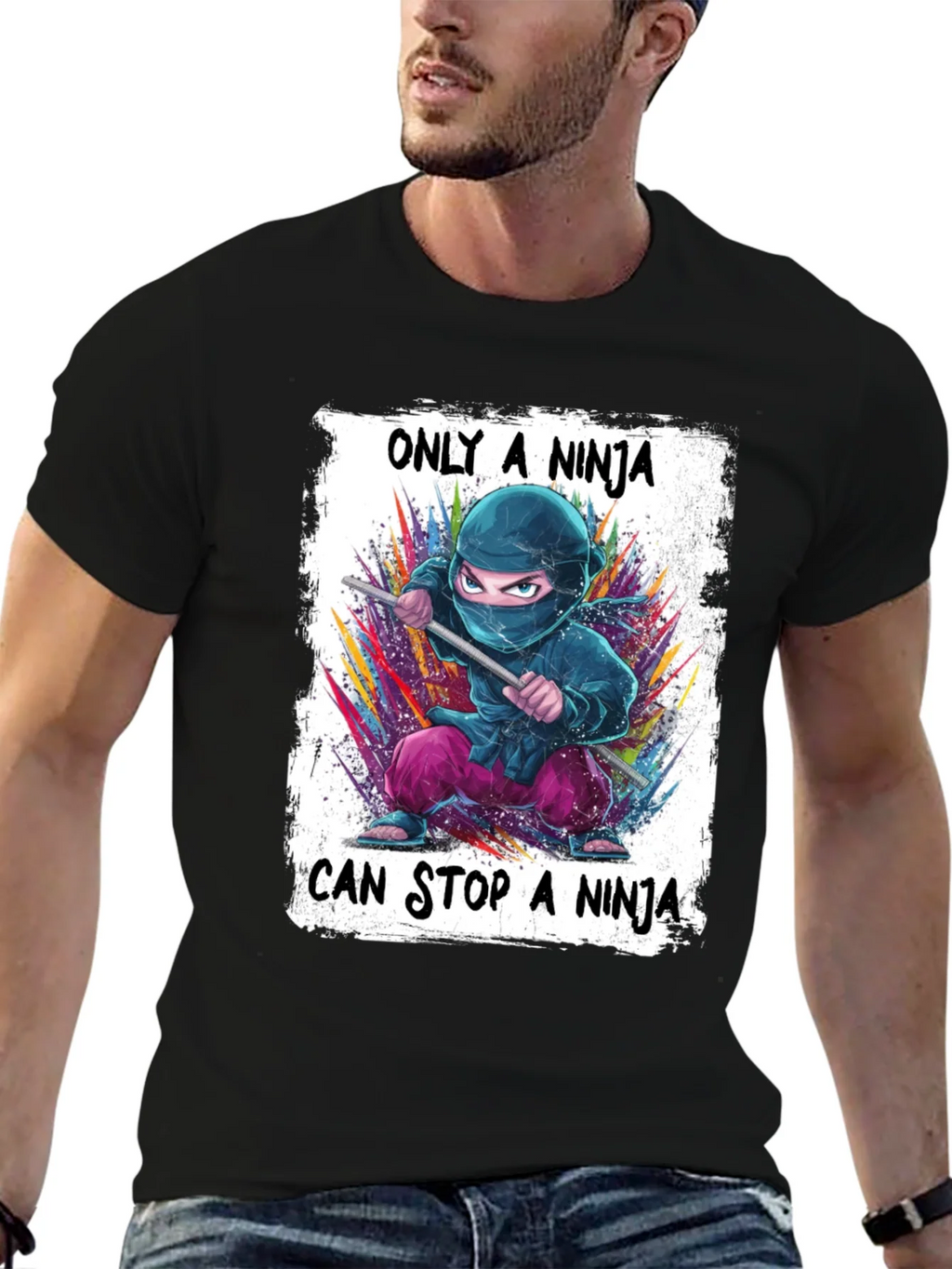 Ninja Graphic T-Shirt product image 6