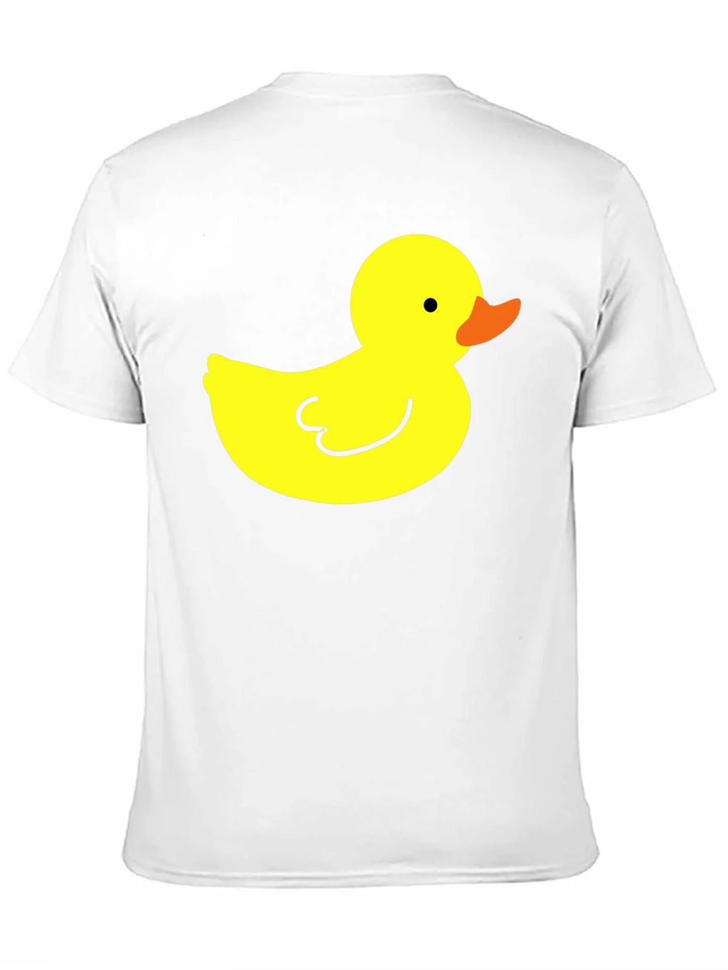 Black T-Shirt with Yellow Duck Graphic product image 10