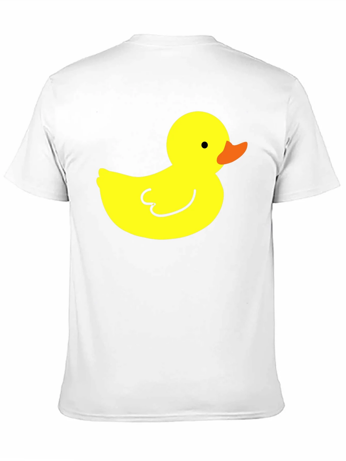 Black T-Shirt with Yellow Duck Graphic product image 10