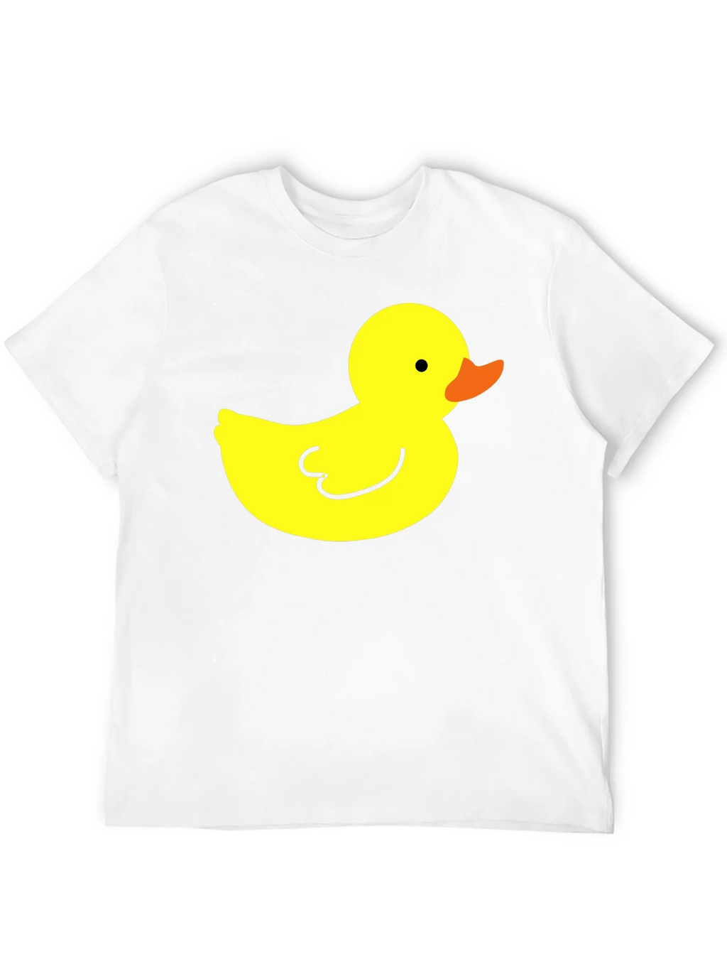 Black T-Shirt with Yellow Duck Graphic product image 11