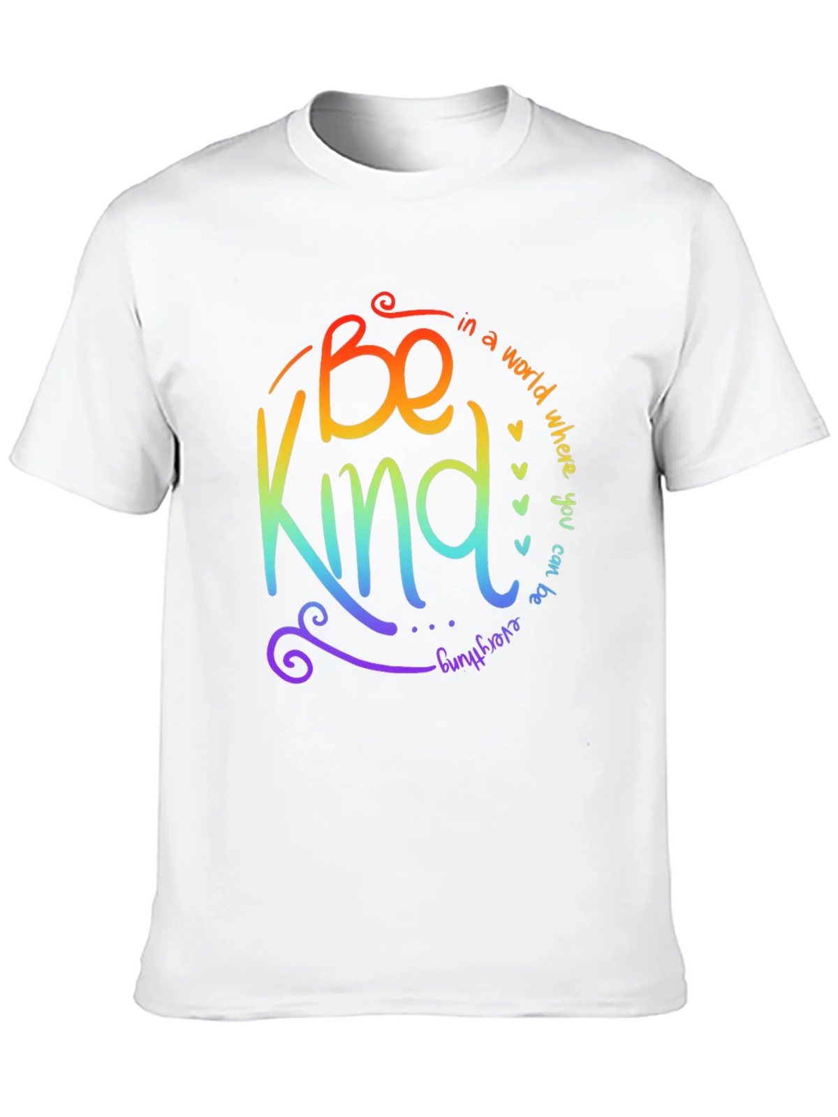 Be Kind Rainbow Graphic T-Shirt product image 7