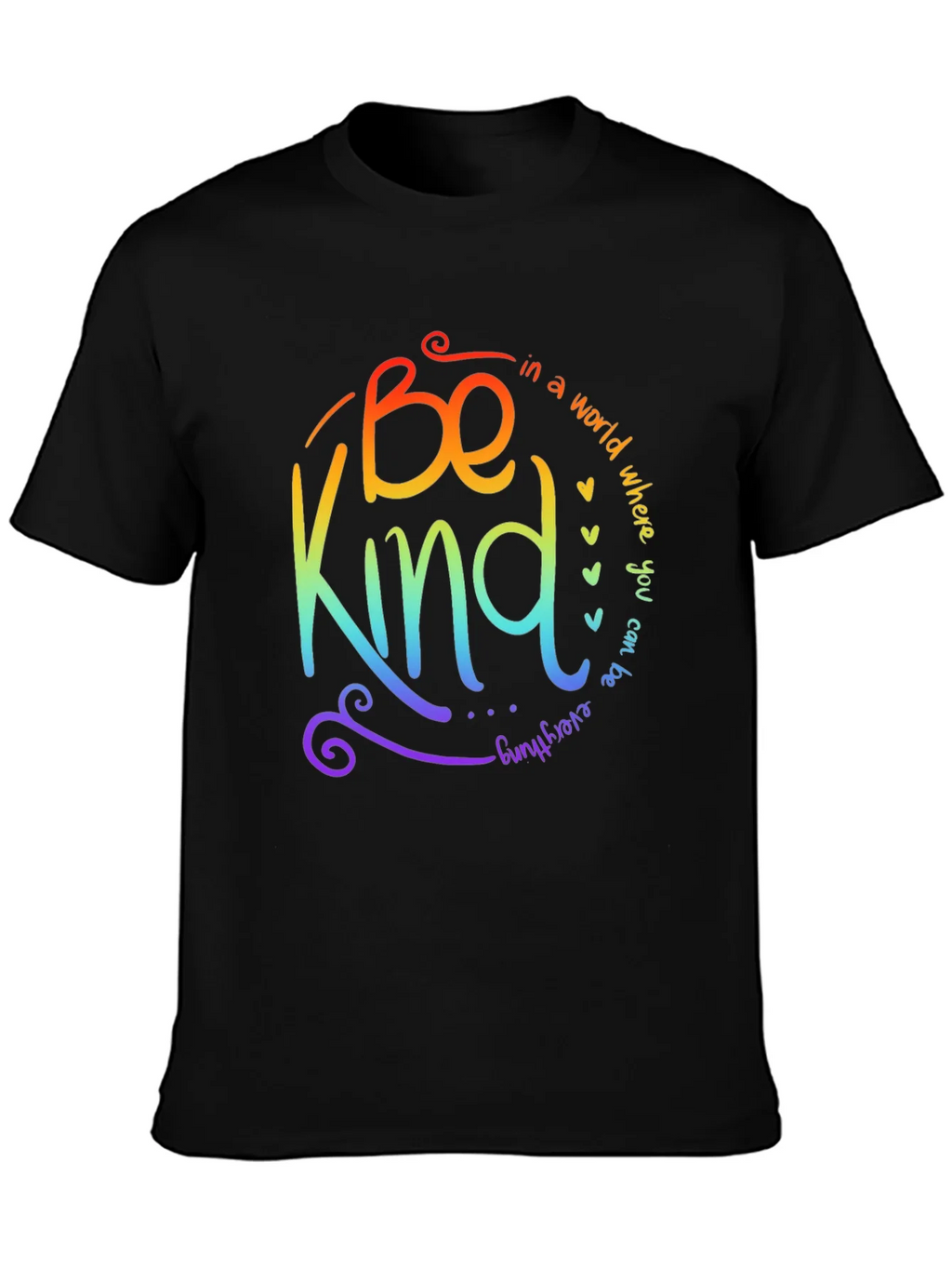 Be Kind Rainbow Graphic T-Shirt product image 2