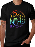 Be Kind Rainbow Graphic T-Shirt product image 1