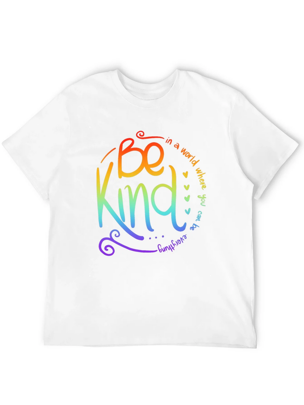 Be Kind Rainbow Graphic T-Shirt product image 9