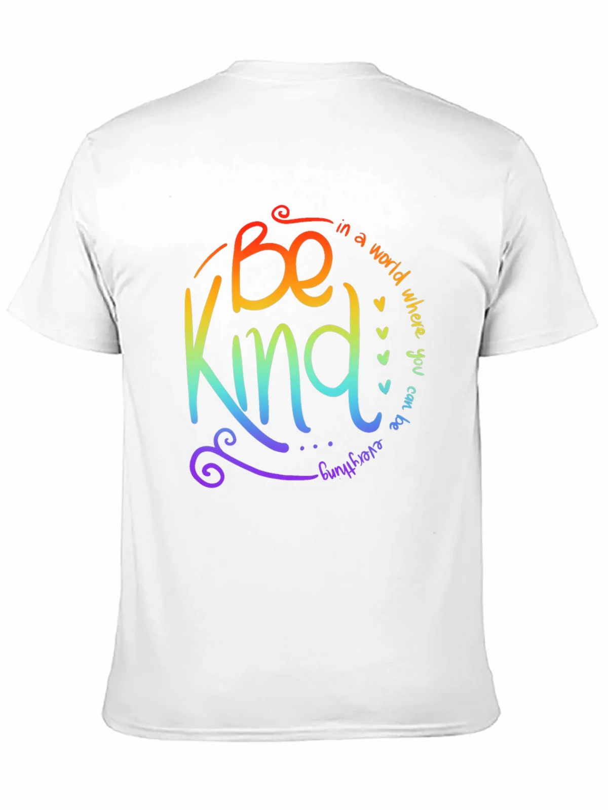 Be Kind Rainbow Graphic T-Shirt product image 8