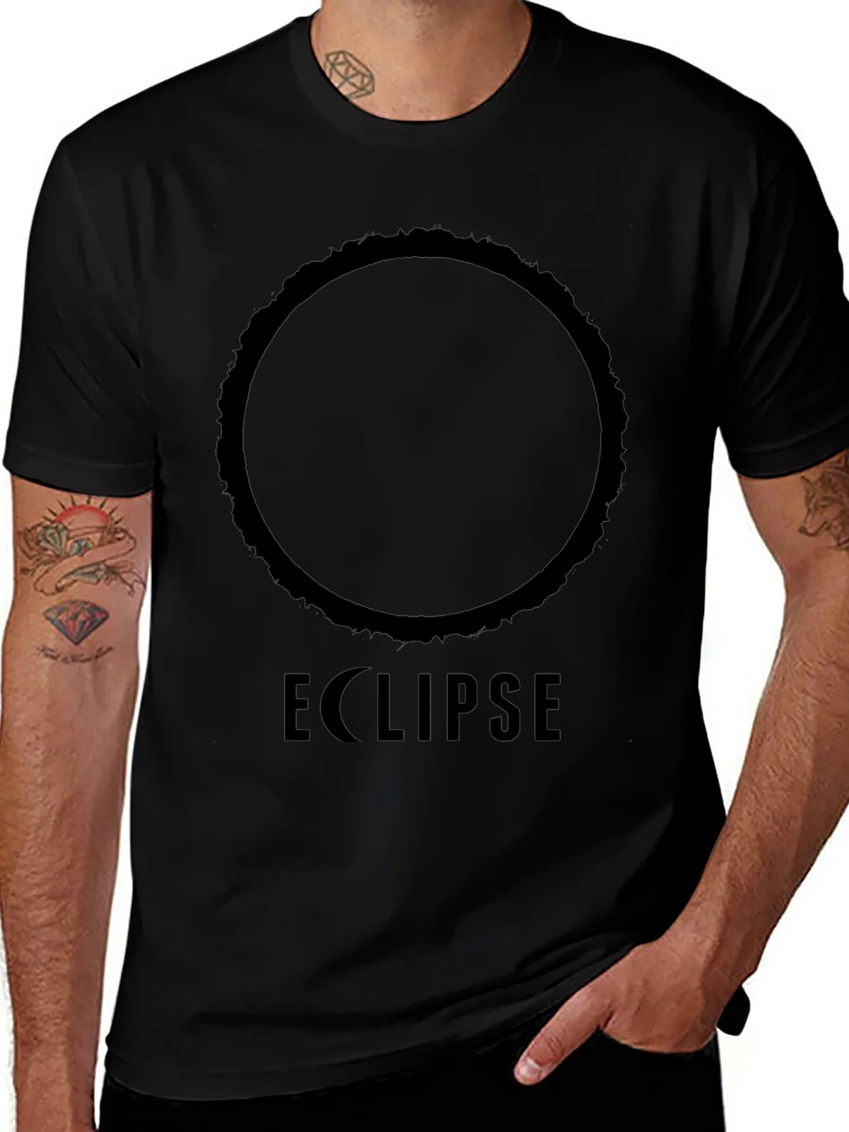 Eclipse Graphic Print T-Shirt product image 1