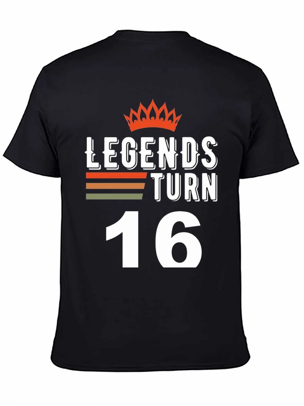Legends Turn 16 Black T-Shirt product image 2