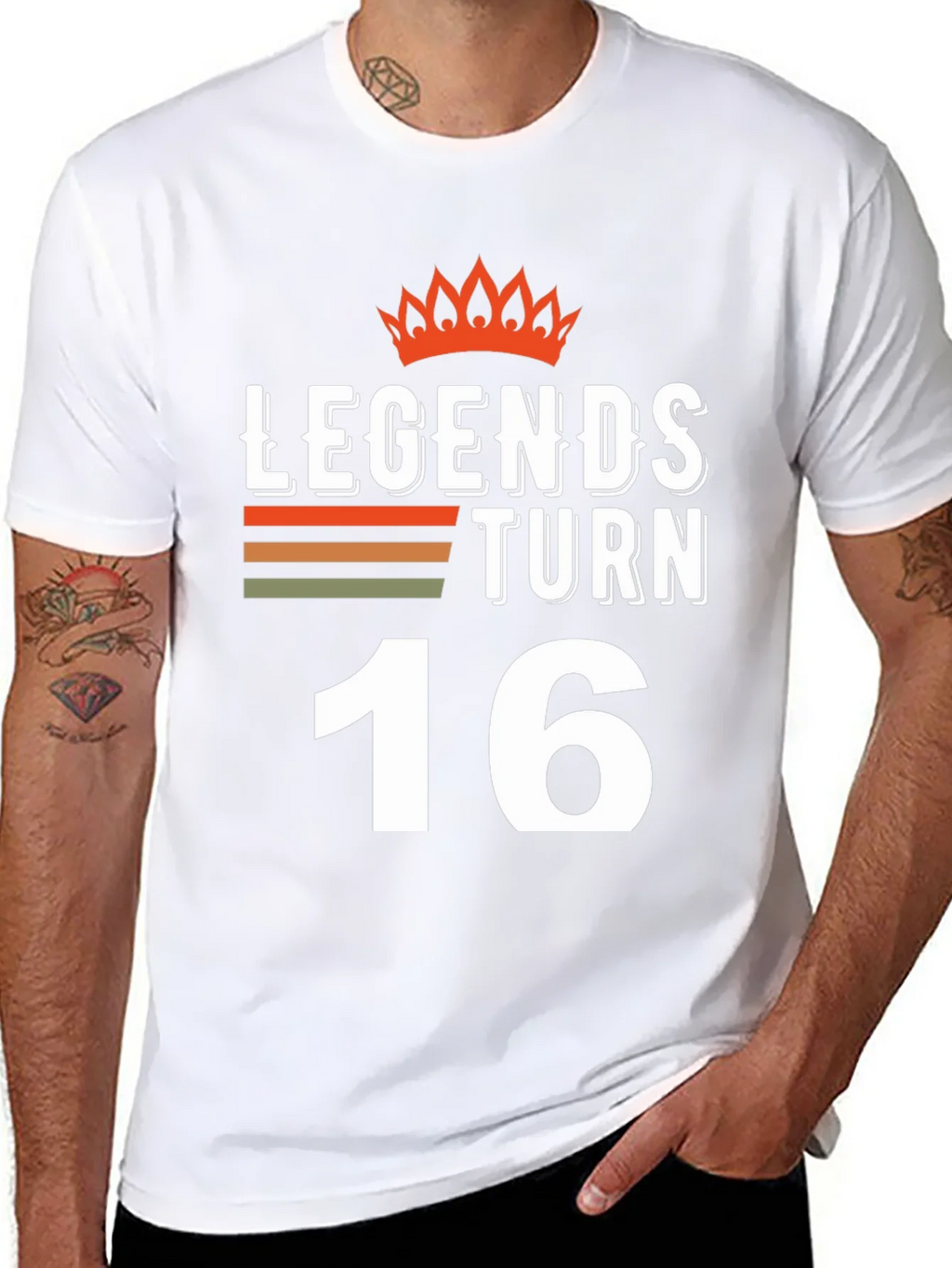 Legends Turn 16 Black T-Shirt product image 5