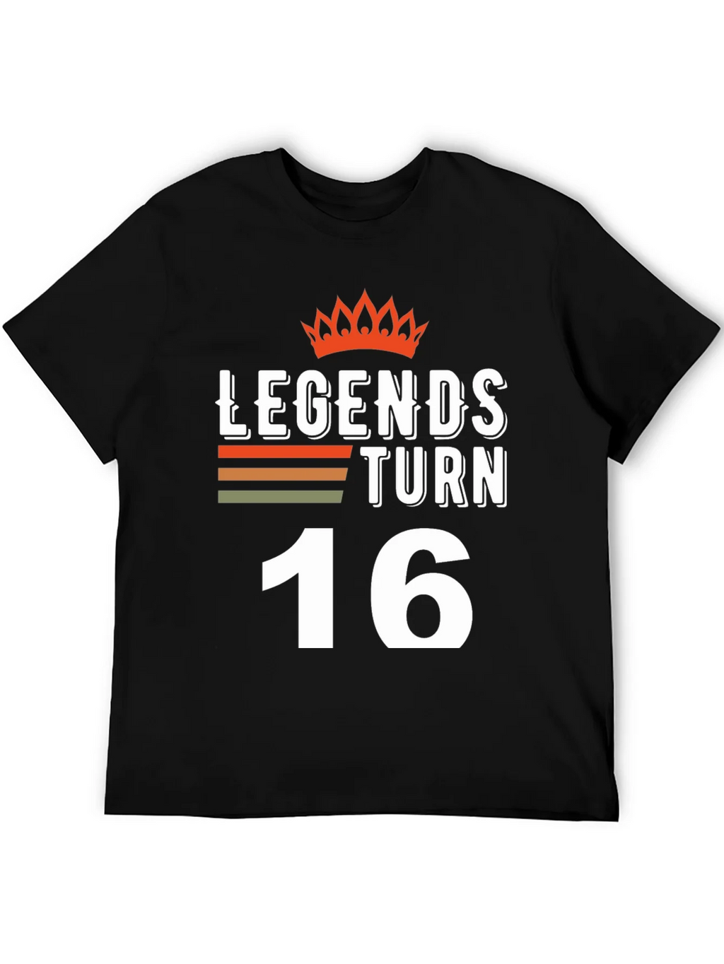Legends Turn 16 Black T-Shirt product image 3