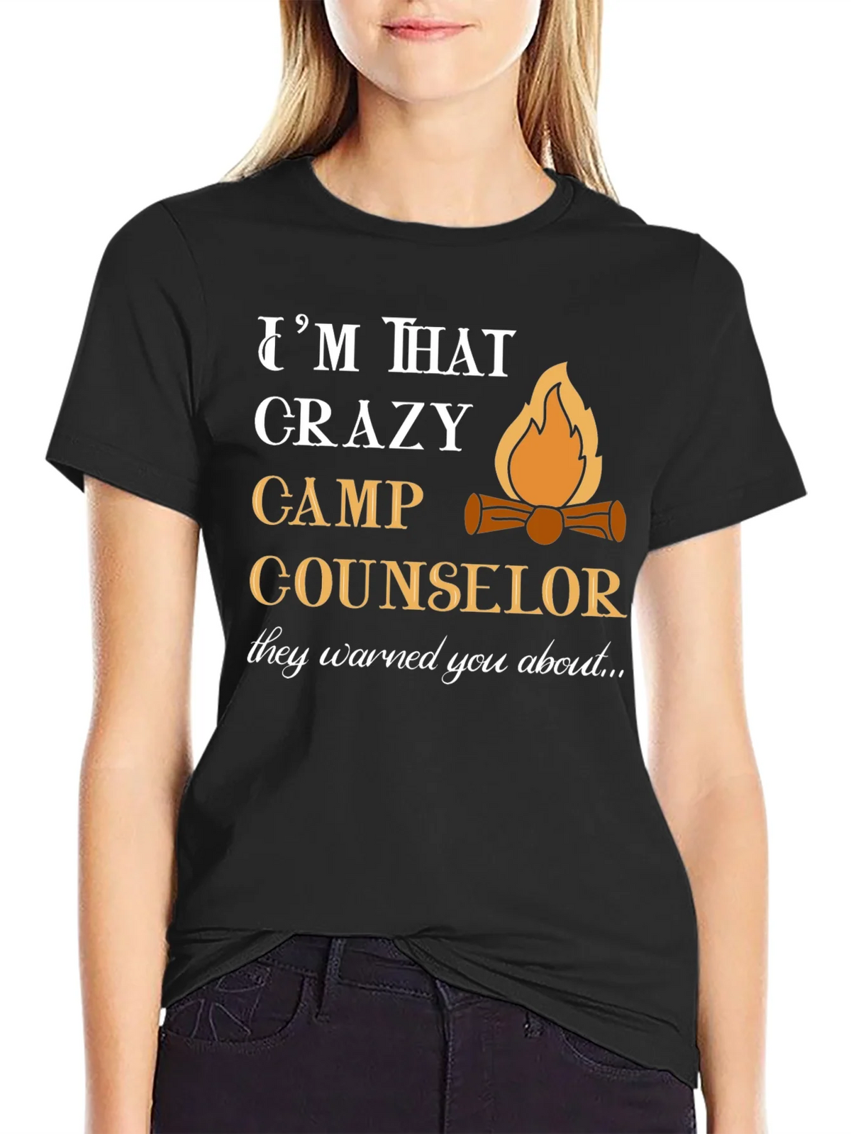Crazy Camp Counselor T-Shirt - Fun Summer Tee product image 2