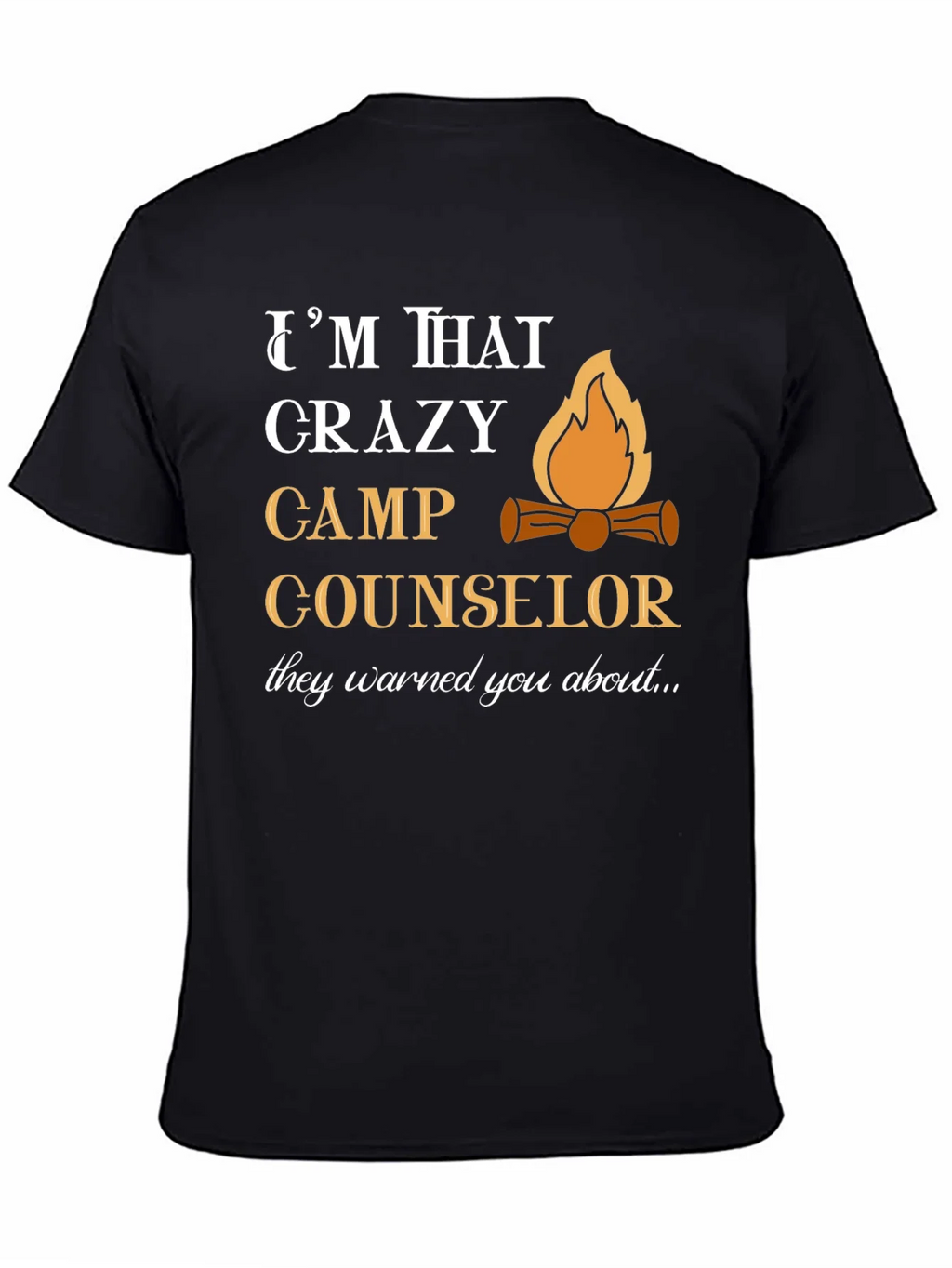 Crazy Camp Counselor T-Shirt - Fun Summer Tee product image 4