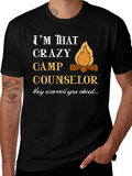 Crazy Camp Counselor T-Shirt - Fun Summer Tee product image 1