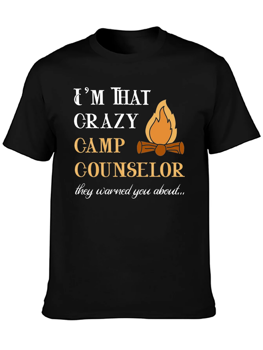 Crazy Camp Counselor T-Shirt - Fun Summer Tee product image 3