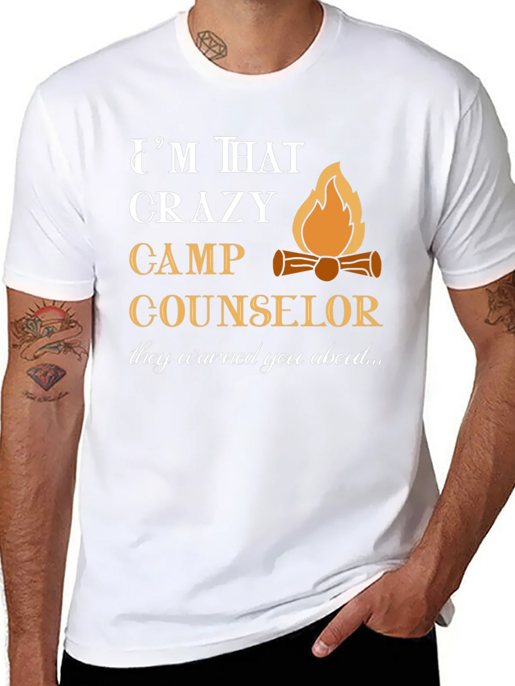 Crazy Camp Counselor T-Shirt - Fun Summer Tee product image 7